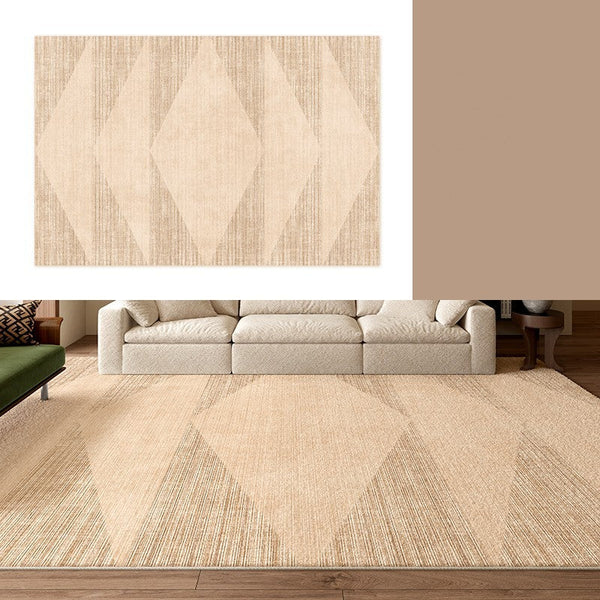 Modern Rugs under Dining Room Table, Geometric Modern Carpets for Office, Abstract Modern Rugs for Living Room, Contemporary Modern Rugs Next to Bed-Art Painting Canvas