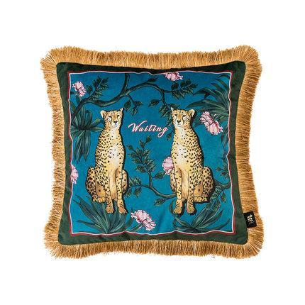 Decorative Throw Pillows, Short velvet Pillow Cover, Decorative Sofa Pillows, Throw Pillows for Living Room-Art Painting Canvas