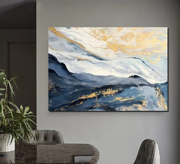 Contemporary Acrylic Art, Buy Large Paintings Online, Simple Modern Art, Large Wall Art Ideas, Large Painting for Dining Room-Art Painting Canvas