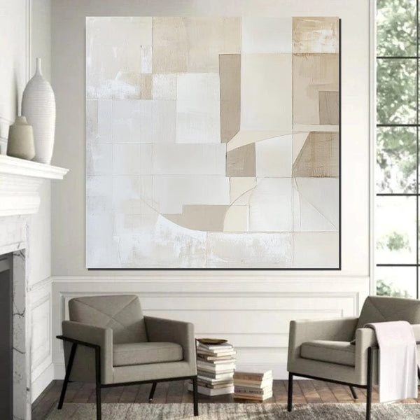 Contemporary Modern Artwork, Large Modern Canvas Painting, Wall Art for Bedroom, Hand Painted Wall Art Painting-Art Painting Canvas
