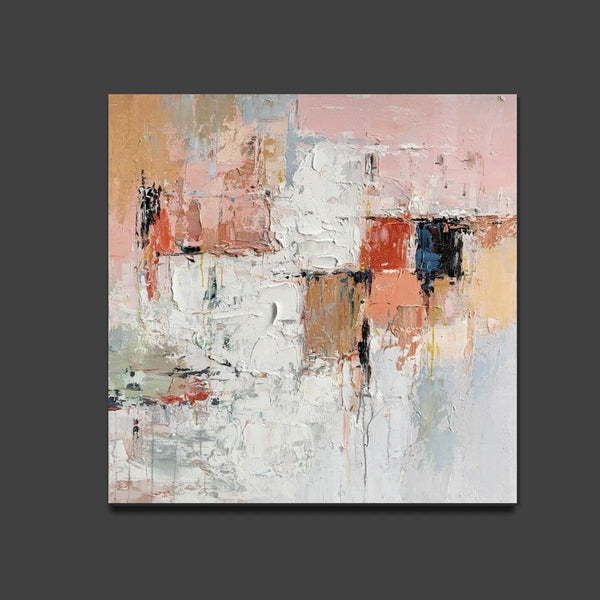 Extra Large Abstract Paintings on Canvas, Hand Painted Abstract Painting, Bedroom Wall Art Ideas, Simple Painting Ideas for Bedroom-Art Painting Canvas