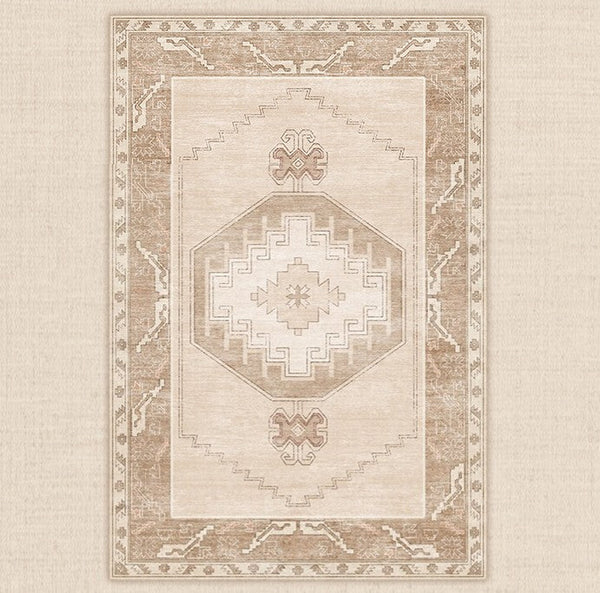 Geometric Modern Carpets for Office, Abstract Modern Rugs for Living Room, Contemporary Modern Rugs Next to Bed, Modern Rugs under Dining Room Table-Art Painting Canvas