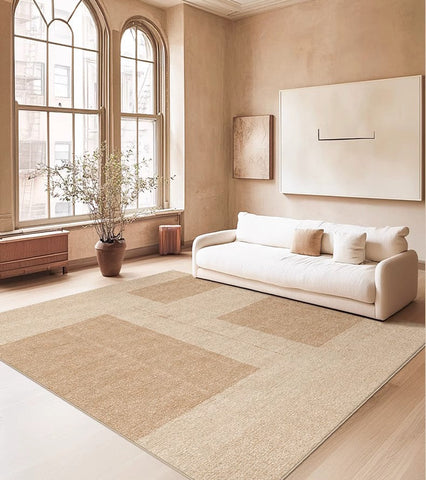 Large Modern Rugs for Living Room, Extra Large Geometric Rugs, Modern Rugs for Dining Room, Contemporary Modern Rugs for Bedroom-Art Painting Canvas