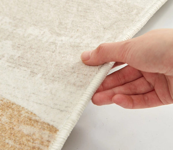 Modern Rugs under Sofa, Dining Room Floor Rugs, Abstract Contemporary Rugs for Bedroom, Modern Rug Ideas for Living Room-Art Painting Canvas