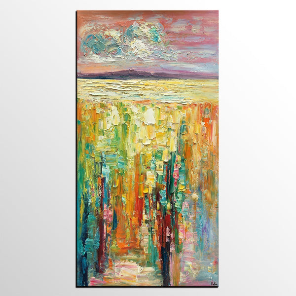 Abstract Art Painting, Simple Modern Art, Wall Art Paintings, Original Abstract Paintings, Custom Extra Large Painting-Art Painting Canvas