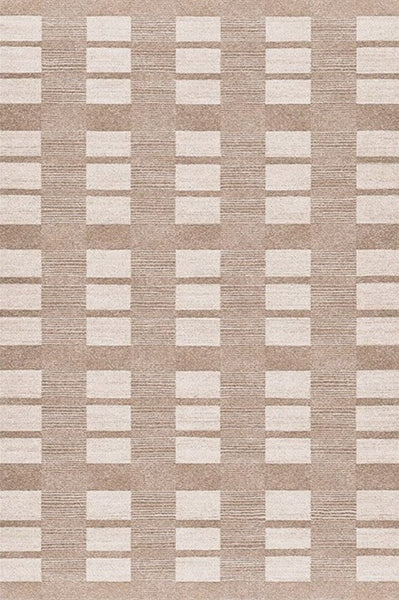 Mid Century Modern Rugs for Bedroom, Contemporary Abstract Rugs under Dining Room Table, Large Modern Rugs for Living Room-Art Painting Canvas