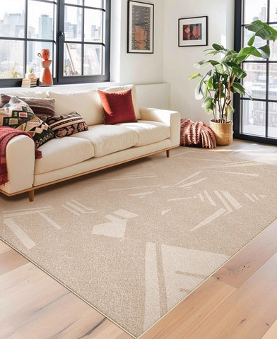 Large Modern Rugs for Living Room, Contemporary Modern Rugs for Bedroom, Extra Large Geometric Modern Rugs for Dining Room-Art Painting Canvas
