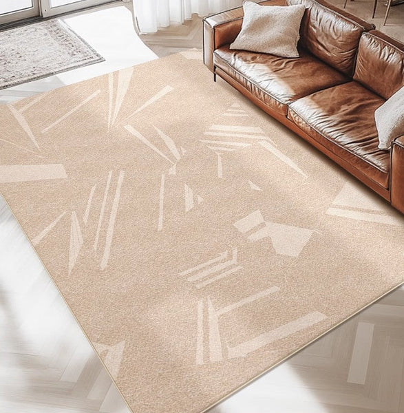 Large Modern Rugs for Living Room, Contemporary Modern Rugs for Bedroom, Extra Large Geometric Modern Rugs for Dining Room-Art Painting Canvas