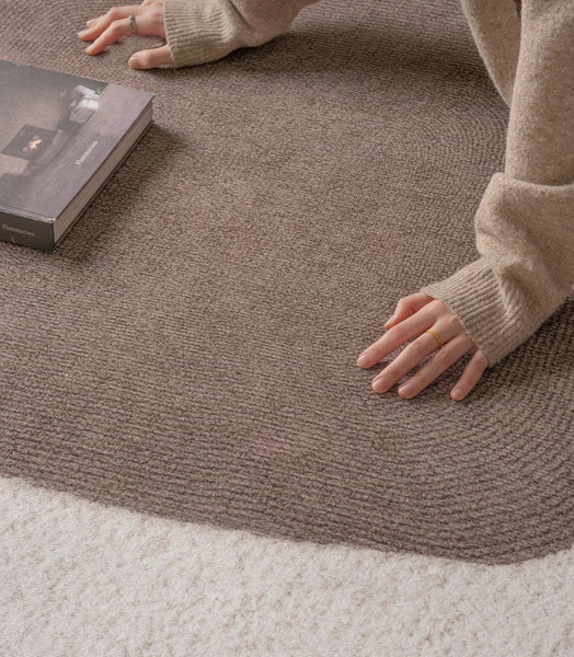 Unique Large Contemporary Floor Carpets for Living Room, Dining Room Modern Rugs, Extra Large Geometric Modern Rugs in Bedroom, Modern Rugs for Sale-Art Painting Canvas