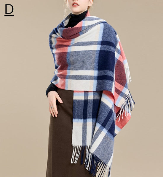 Large Wool Scarf, Winter Shawl, Christmas Holiday Gift, Evening Wrap, Winter Shawl, Elegant Shawl, Warm Cape, Cold Weather Scarf, Fashion Scarf, Oversized Scarf-Art Painting Canvas