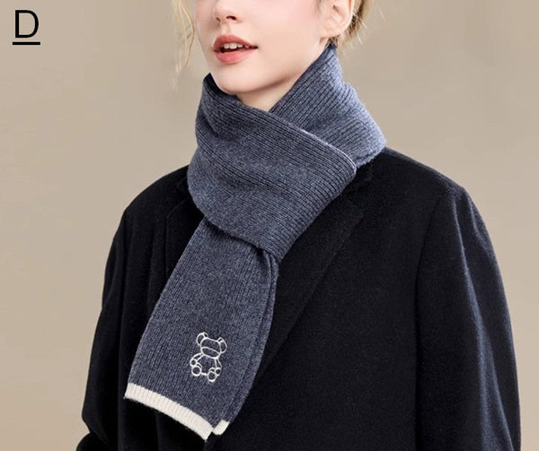 Warm Winter Scarf, Cold Weather Scarf, Fashion Scarf, Christmas Gifts for Her, Holiday Scarf, Winter Wool Scarf, Soft Cashmere Scarf for Women, Elegant Wool Scarves-Art Painting Canvas