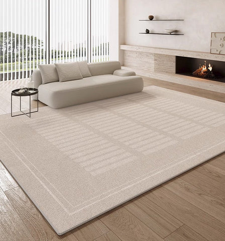 Contemporary Rugs for Dining Room, Modern Area Rug for Living Room, Bedroom Floor Rugs, Large Modern Floor Carpets for Office-Art Painting Canvas