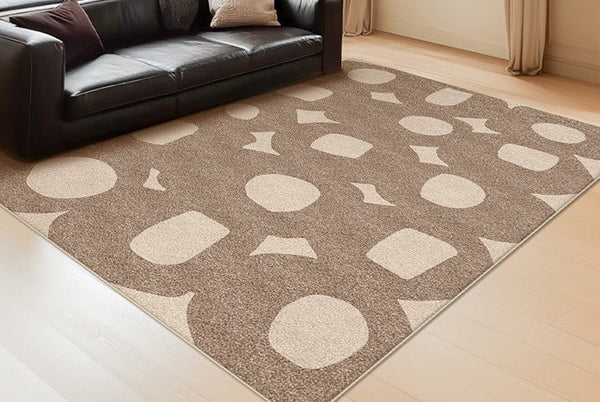 Living Room Modern Area Rug, Large Area Rugs for Office, Contemporary Area Rugs under Sofa, Bedroom Modern Floor Rugs-Art Painting Canvas