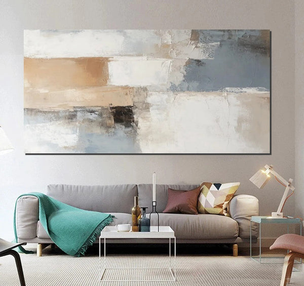 Acrylic Paintings for Living Room, Simple Painting Ideas for Living Room, Acrylic Painting on Canvas, Modern Paintings for Bedroom, Large Wall Art Ideas for Dining Room-Art Painting Canvas