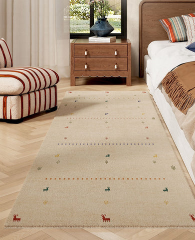 Contemporary Runner Rugs for Living Room, Modern Runner Rugs Next to Bed, Runner Rugs for Hallway, Bathroom Runner Rugs, Kitchen Runner Rugs-Art Painting Canvas