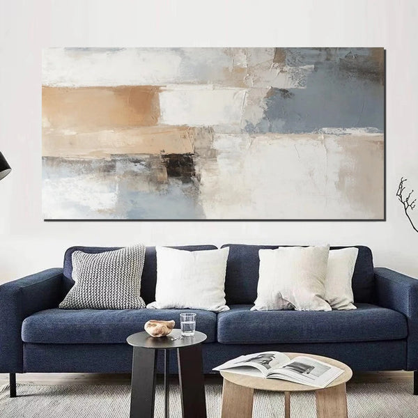 Acrylic Paintings for Living Room, Simple Painting Ideas for Living Room, Acrylic Painting on Canvas, Modern Paintings for Bedroom, Large Wall Art Ideas for Dining Room-Art Painting Canvas
