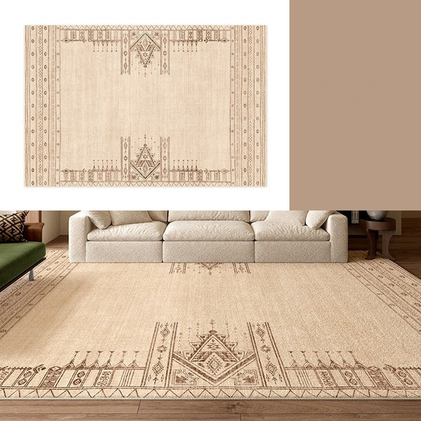 Contemporary Modern Rugs Next to Bed, Modern Rugs under Dining Room Table, Geometric Modern Carpets for Office, Abstract Modern Rugs for Living Room-Art Painting Canvas