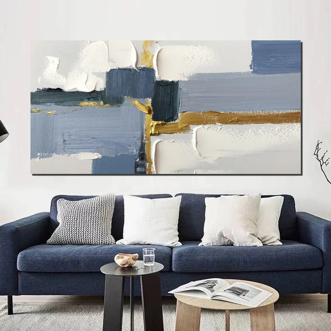 Modern Art Paintings for Dining Room, Abstract Acrylic Paintings on Canvas, Hand Painted Wall Art Paintings, Contemporary Canvas Artwork, Abstract Wall Art Paintings-Art Painting Canvas