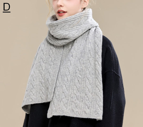 Christmas Gifts for Her, Holiday Scarf, Winter Wool Scarf, Warm Winter Scarf, Cold Weather Scarf, Fashion Scarf, Soft Cashmere Scarf for Women, Elegant Wool Scarves-Art Painting Canvas
