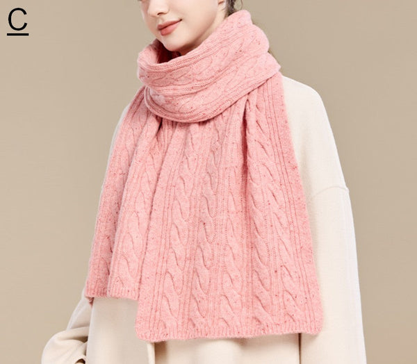 Christmas Gifts for Her, Holiday Scarf, Winter Wool Scarf, Warm Winter Scarf, Cold Weather Scarf, Fashion Scarf, Soft Cashmere Scarf for Women, Elegant Wool Scarves-Art Painting Canvas