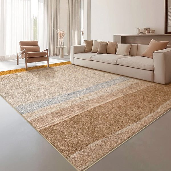 Modern Carpets under Coffee Table, Abstract Area Rugs for Bedroom, Contemporary Modern Rugs for Living Room, Geometric Modern Rugs under Dining Room Table-Art Painting Canvas