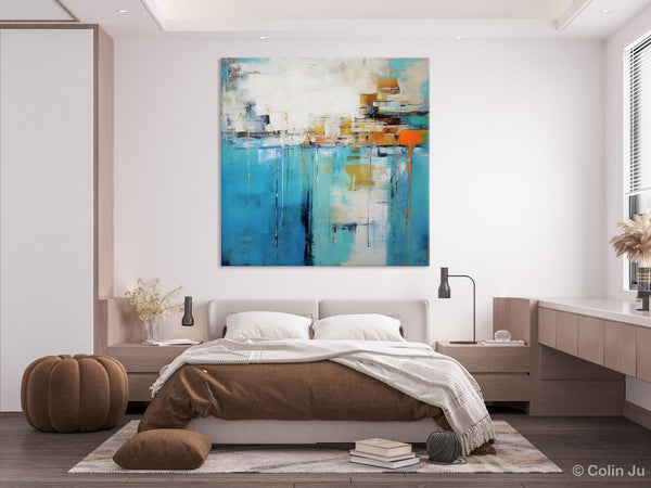 Abstract Painting on Canvas, Original Abstract Wall Art for Sale, Contemporary Acrylic Paintings, Extra Large Canvas Painting for Bedroom-Art Painting Canvas