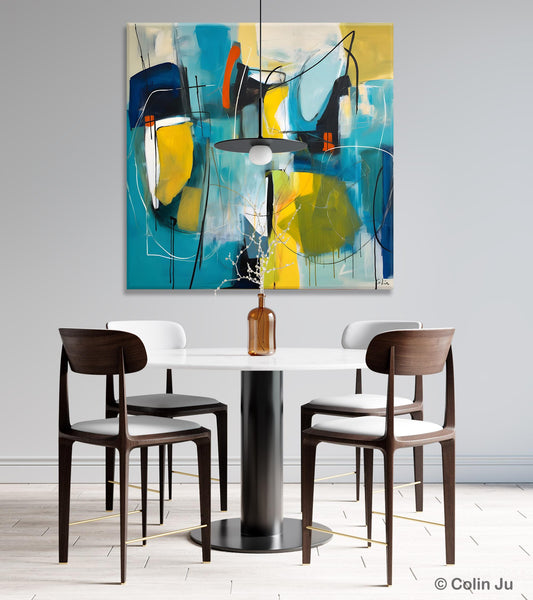 Acrylic Painting for Living Room, Contemporary Abstract Artwork, Extra Large Wall Art Paintings, Original Modern Artwork on Canvas-Art Painting Canvas