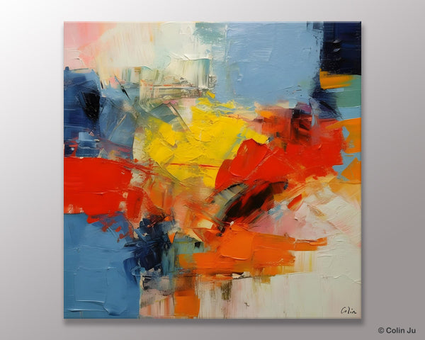 Abstract Canvas Art for Living Room, Extra Large Abstract Paintings for Dining Room, Original Modern Acrylic Art, Modern Canvas Paintings-Art Painting Canvas