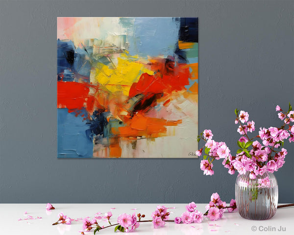 Abstract Canvas Art for Living Room, Extra Large Abstract Paintings for Dining Room, Original Modern Acrylic Art, Modern Canvas Paintings-Art Painting Canvas