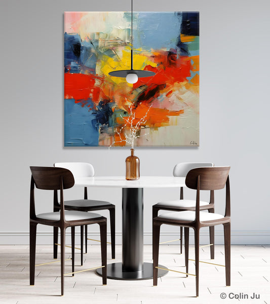 Abstract Canvas Art for Living Room, Extra Large Abstract Paintings for Dining Room, Original Modern Acrylic Art, Modern Canvas Paintings-Art Painting Canvas