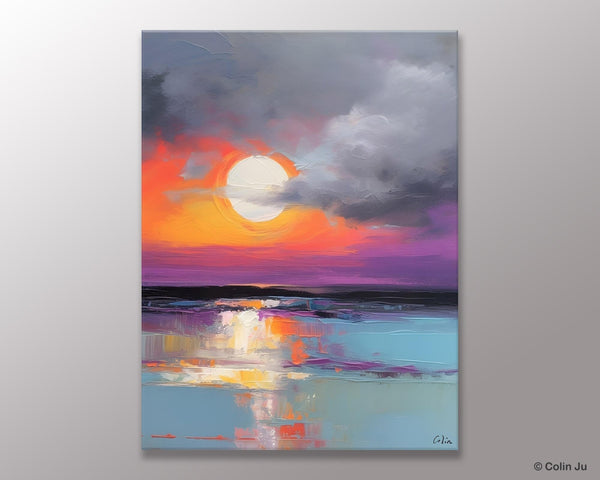 Contemporary Canvas Wall Art, Original Hand Painted Oil Paintings, Canvas Paintings Behind Sofa, Abstract Paintings for Bedroom, Buy Paintings Online-Art Painting Canvas