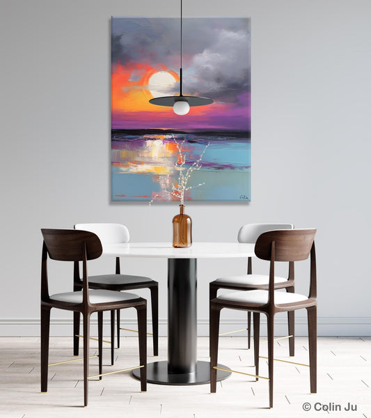 Contemporary Canvas Wall Art, Original Hand Painted Oil Paintings, Canvas Paintings Behind Sofa, Abstract Paintings for Bedroom, Buy Paintings Online-Art Painting Canvas