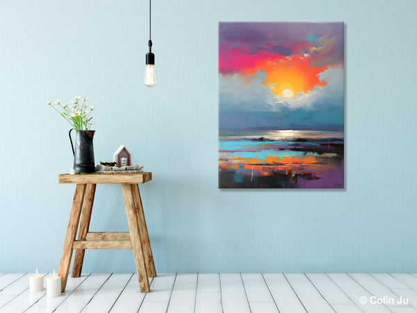 Original Hand Painted Oil Paintings, Canvas Paintings Behind Sofa, Contemporary Canvas Wall Art, Abstract Paintings for Bedroom, Buy Paintings Online-Art Painting Canvas