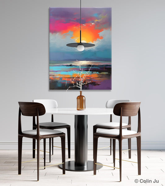 Original Hand Painted Oil Paintings, Canvas Paintings Behind Sofa, Contemporary Canvas Wall Art, Abstract Paintings for Bedroom, Buy Paintings Online-Art Painting Canvas