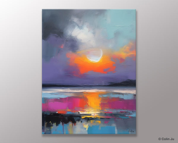 Contemporary Canvas Wall Art, Abstract Paintings for Bedroom, Original Hand Painted Oil Paintings, Canvas Paintings Behind Sofa, Buy Paintings Online-Art Painting Canvas
