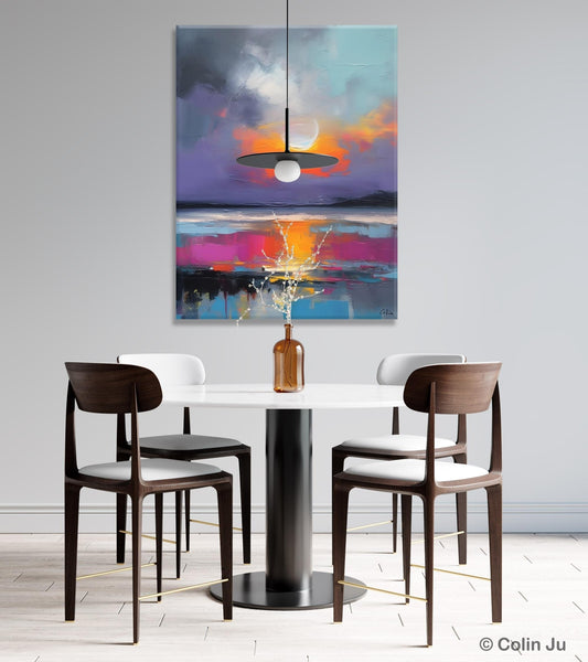 Contemporary Canvas Wall Art, Abstract Paintings for Bedroom, Original Hand Painted Oil Paintings, Canvas Paintings Behind Sofa, Buy Paintings Online-Art Painting Canvas