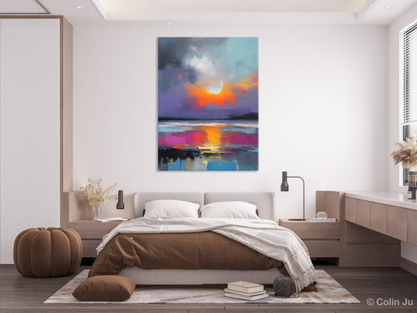 Contemporary Canvas Wall Art, Abstract Paintings for Bedroom, Original Hand Painted Oil Paintings, Canvas Paintings Behind Sofa, Buy Paintings Online-Art Painting Canvas