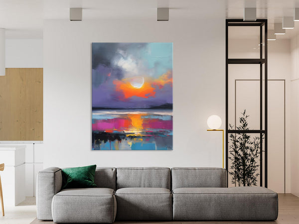 Contemporary Canvas Wall Art, Abstract Paintings for Bedroom, Original Hand Painted Oil Paintings, Canvas Paintings Behind Sofa, Buy Paintings Online-Art Painting Canvas