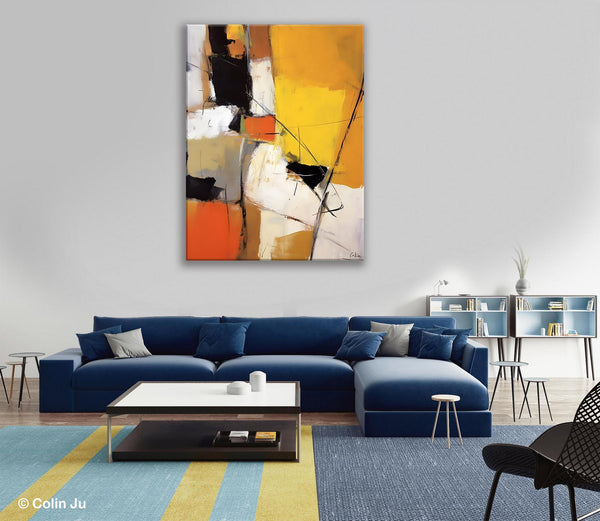 Acrylic Painting for Living Room, Extra Large Wall Art Paintings, Original Modern Artwork on Canvas, Contemporary Abstract Artwork-Art Painting Canvas