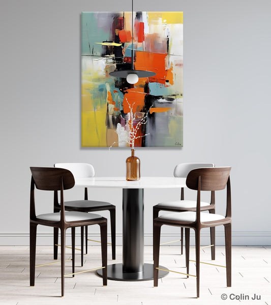 Abstract Canvas Painting, Modern Paintings for Living Room, Huge Painting for Sale, Original Hand Painted Wall Art-Art Painting Canvas