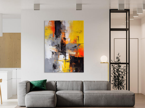 Living Room Wall Art Ideas, Modern Wall Art Paintings, Buy Abstract Paintings Online, Original Abstract Canvas Painting, Hand Painted Canvas Art-Art Painting Canvas