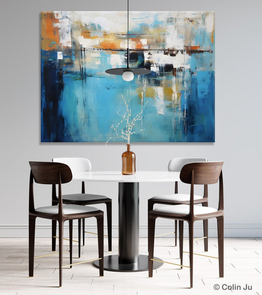 Contemporary Canvas Art, Heavy Texture Canavas Art, Original Modern Wall Paintings, Abstract Painting for Bedroom, Modern Acrylic Artwork-Art Painting Canvas