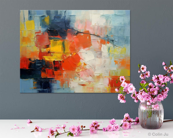 Simple Abstract Painting for Dining Room, Modern Paintings for Living Room, Original Contemporary Modern Art Paintings, Bedroom Wall Art Ideas-Art Painting Canvas