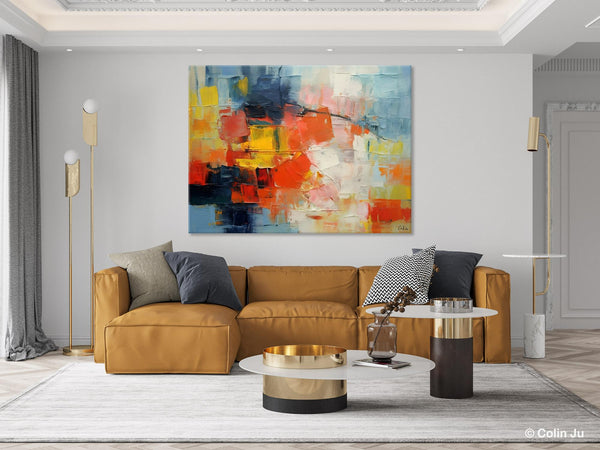 Simple Abstract Painting for Dining Room, Modern Paintings for Living Room, Original Contemporary Modern Art Paintings, Bedroom Wall Art Ideas-Art Painting Canvas
