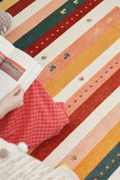 Modern Runner Rugs Next to Bed, Contemporary Runner Rugs for Children's Room, Runner Rugs for Hallway, Bathroom Runner Rugs, Kitchen Runner Rugs-Art Painting Canvas