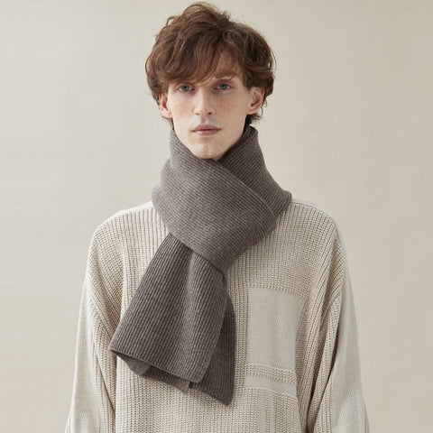 Business Wool Scarf for Gentleman, Thick Wool Scarf, Men's Winter Scarf, Formal Men Scarf Styles, Modern Fashion Scarf, Casual Scarf Men, Men's Wool Scarf Winter-Art Painting Canvas