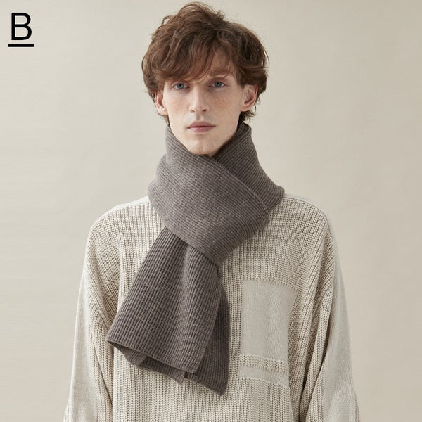 Casual Scarf Men, Men's Wool Scarf Winter, Business Wool Scarf for Gentleman, Thick Wool Scarf, Men's Winter Scarf, Formal Men Scarf Styles, Modern Fashion Scarf-Art Painting Canvas