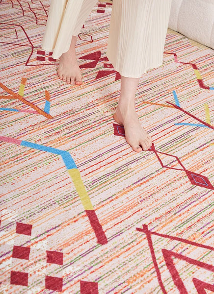 Morocco Rugs for Dining Room, Vintage Persian Rugs, Extra Large Traditional Colorful Moroccan Rug, Bedroom Vintage Rugs, Oversized Area Rugs for Living Room