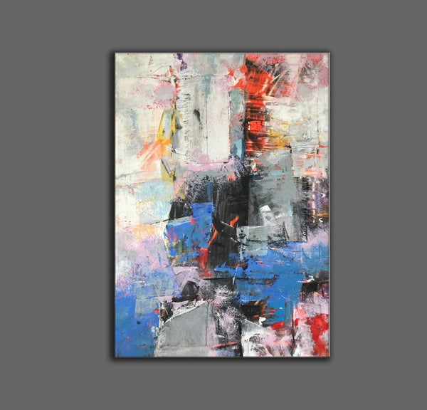 Modern Paintings Behind Sofa, Acrylic Paintings on Canvas, Large Painting for Living Room, Contemporary Canvas Wall Art, Buy Paintings Online-Art Painting Canvas