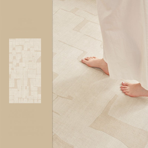 Contemporary Modern Rugs Next to Bed, Abstract Modern Rugs for Living Room, Mid Century Geometric Carpets, Modern Rugs under Dining Room Table-Art Painting Canvas